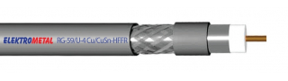 RG-59/U-4 Cu/CuSn-HFFR