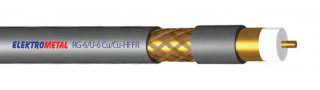 RG-6/U-6 Cu/Cu-HFFR